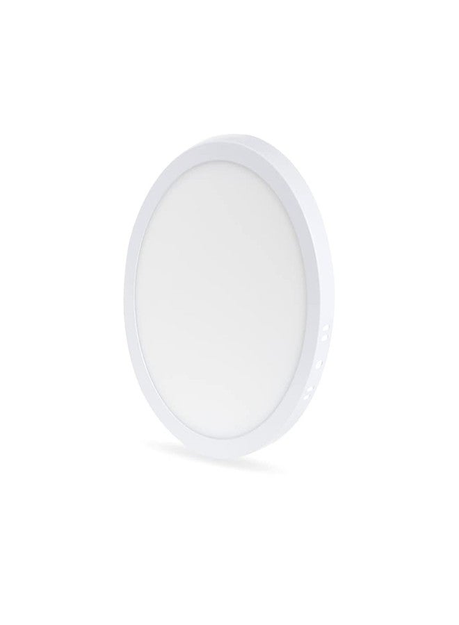D'Mak Surface Mounted LED Light for Ceiling, 22-Watt Panel Light with IP50 Dust Proof, White Light for Indoor Use at Home and Office, and More, Fancy Round Lights Pack of 3 - Image 2